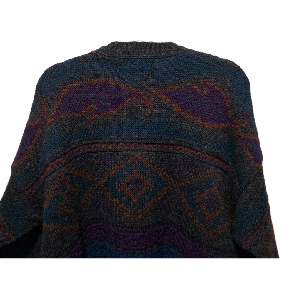 Vintage Pendleton LOBO Knitted Crew Neck Sweater Made In USA Size XL - Picture 6 of 11